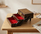 Multi-Layer Wooden Jewellery Box – Handmade Sheesham Wood | Zaylwood